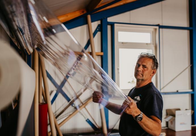 Zeilmakerij de Vlieger atelier 